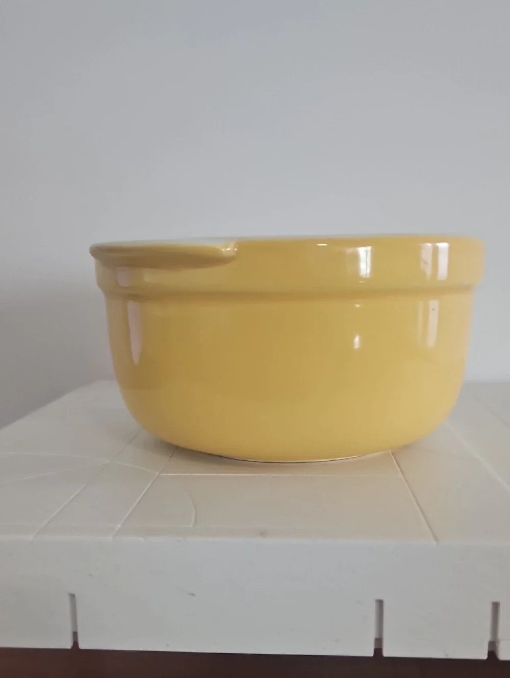 Tabasco Yellow and Red Ceramic Prep Bowls - Set of 2